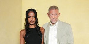 Ο Βενσάν Κασέλ με τη νέα του σύντροφο