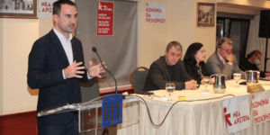 Χαρίτσης από Καλαμάτα: Η Νέα Αριστερά θα είναι η ευχάριστη έκπληξη των ευρωεκλογών