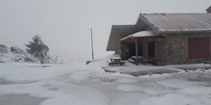 Επεσαν τα πρώτα χιόνια στην Κρήτη