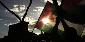 Διαδήλωση υπέρ των Παλαιστινίων στην Ιτα