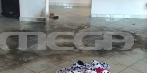 Το σπίτι όπου ο 51χρονο άνδρας περιέλουσε με βενζίνη και έβαλε φωτιά στην 45χρονη σύζυγό του