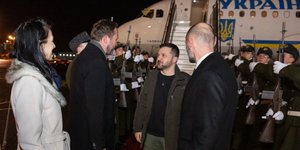 Ο πρόεδρος της Ουκρανία Βολοντίμιρ Ζελένσκι στην Εσθονία