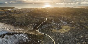 Η γη ανυψώνεται στο Svartsengi