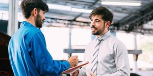 Παράδοση αυτοκινήτου σε συνεργείο 