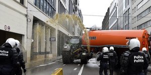 Επεισόδια με τους αγρότες στο Βέλγιο