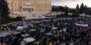 Συλλαλητήριο των αγροτών στο Σύνταγμα