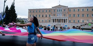Στιγμιότυπο από το Athens Pride του 2023