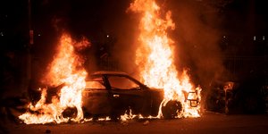 Αυτοκίνητο που άρπαξε φωτιά