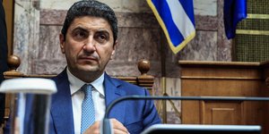 Λευτέρης Αυγενάκης σημαια βουλη