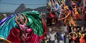 Στιγμιότυπα από το Καρναβάλι 2024 του Ρίο ντε Τζανέιρο