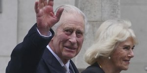 Ο βασιλιάς Κάρολος και η βασίλισσα Καμίλα