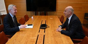 Από τη συνάντηση του Νίκου Δένδια με τον Φινλανδό ομόλογό του