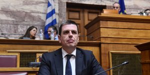 Ο Υπουργός Μετανάστευσης και Ασύλου, Δημήτρης Καιρίδης