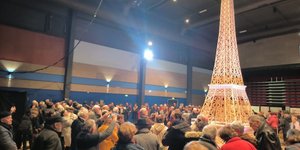 Ο Πύργος του Άιφελ από σπίρτα