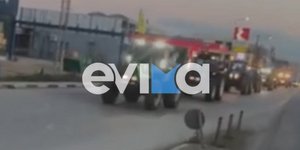 Τρακτέρ από την Εύβοια κατευθύνονται προς την Αθήνα