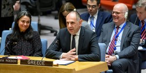 Γεραπετρίτης στο Σ.Α. του ΟΗΕ: Πρωτοβουλία για τη σύνδεση του κλίματος με την ειρήνη και την ασφάλεια