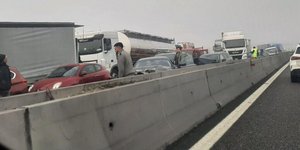 Καραμπόλα λόγω ομίχλης στην Ιταλία