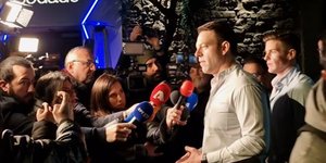 Στέφανος Κασσελάκης και Τάιλερ Μάκμπεθ στο Soldade /