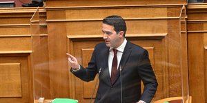 Ο κοινοβουλευτικός εκπρόσωπος του ΠΑΣΟΚ, Μιχάλης Κατρίνης