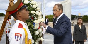 Ο Σεργκέι Λαβρόφ στη Κούβα