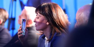 Η Δήμητρα Ματσούκα στη παρουσίαση του κόμματος του Πέτρου Κόκκαλη