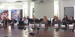 Στιγμιότυπο από την εκδήλωση στη Μεγαλόπολη