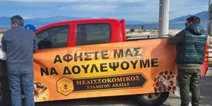 Διαμαρτυρία μελισσοκόμων