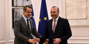Βέμπερ και Μητσοτάκης