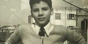 Σταύρος Ξαρχάκος παιδί 