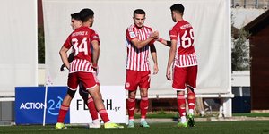 Ολυμπιακός Β'-Γιούχτας, Super League 2