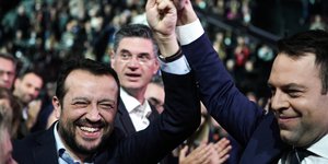 Νίκος Παππάς και Στέφανος Κασσελάκης