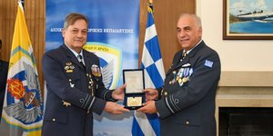 Τελετή παράδοσης – παραλαβής των καθηκόντων του διοικητή της διοίκησης Αεροπορικής Εκπαίδευσης