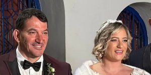 Αφροδίτη Σκαφίδα και Πύρρος Δήμας γάμος