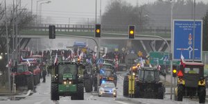 Αγρότες στη Πολωνία 