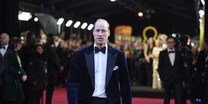 Ο πρίγκιπας Γουίλιαμ στα BAFTA