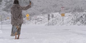 Χιονοθύελλα στην Αμερική