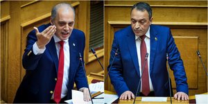 Κυριάκος Βελόπουλος και Βασίλης Στίγκας