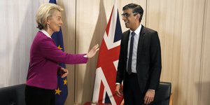 Σούνακ και φον ντερ Λάιεν