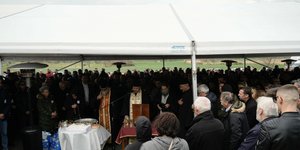 Από το μνημόσυνο στο σημείο του δυστυχήματος