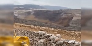 Η στιγμή της κατολίσθησης σε χρυσωρυχείο στην ανατολική Τουρκία