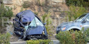 Από το τροχαίο στην Καβάλα