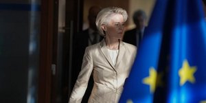 Η πρόεδρος της Κομισιόν, Ούρσουλα φον ντερ Λάιεν