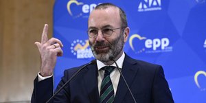 Ο πρόεδρος του Ευρωπαϊκού Λαϊκού Κόμματος Μάνφρεντ Βέμπερ