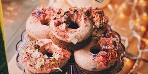 Ντόνατς χωρίς ζάχαρη στο The Vegan Fairies