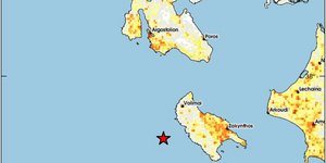 Σεισμική δόνηση στη Ζάκυνθο