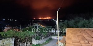Η φωτιά στην Ζάκυνθο