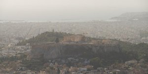 Σκόνη στην ατμόσφαιρα της Αθήνας 