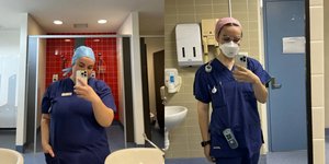 Μια 25χρονη νοσηλεύτρια πριν και μετά την απώλεια κιλών 