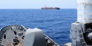 Ερυθρά Θάλασσα: Το πρώτο βίντεο από την φρεγάτα ΥΔΡΑ