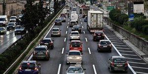Κίνηση οχημάτων στην Αθήνα